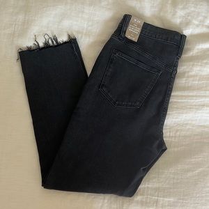 Madewell High-Rise Slim Crop Boyjean